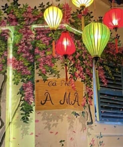 Mẫu Tranh Tường Cây Hoa Giấy