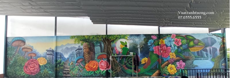 Nhận Vẽ Tranh Tường Hà Nội
