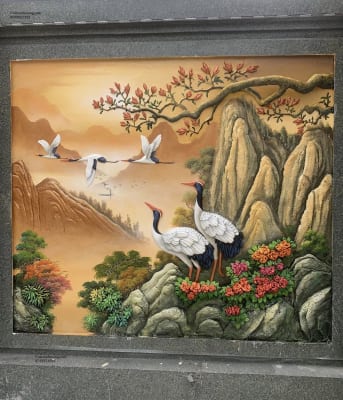Thi Công Tranh Tường Phong Cảnh HCM
