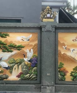 Thi Công Tranh Tường Phong Cảnh HCM