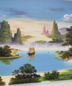 Thi Công Vẽ Tranh Phong Cảnh