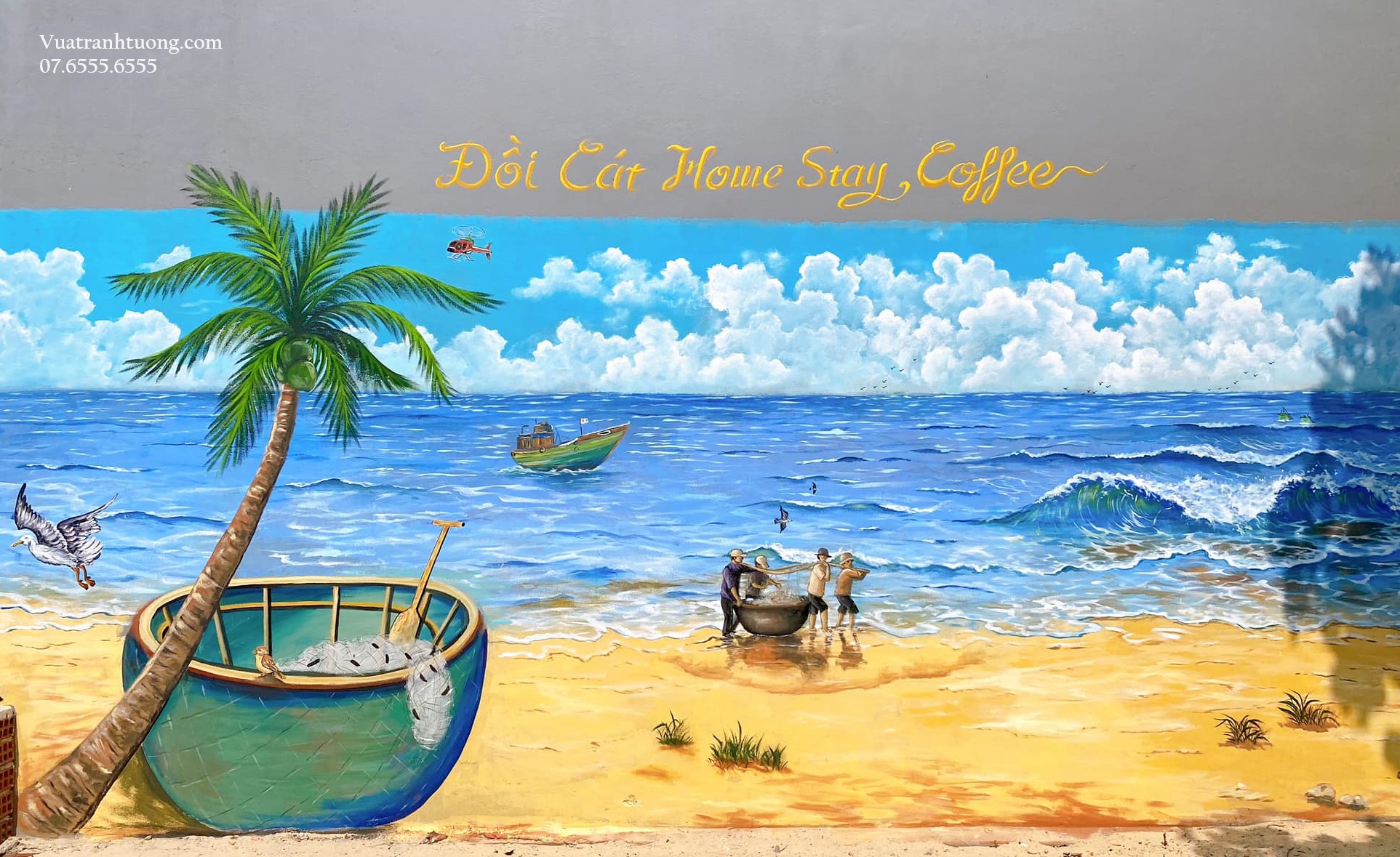 tranh-tuong-canh-bien-1 Tranh Tường Cảnh Biển