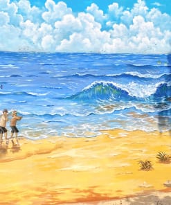 Tranh Tường Cảnh Biển