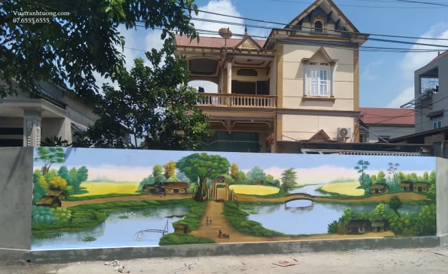 Tranh Vẽ Tường Nhà