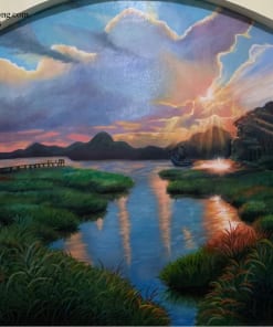Vẽ Trang Tường Bằng Màu Acrylic
