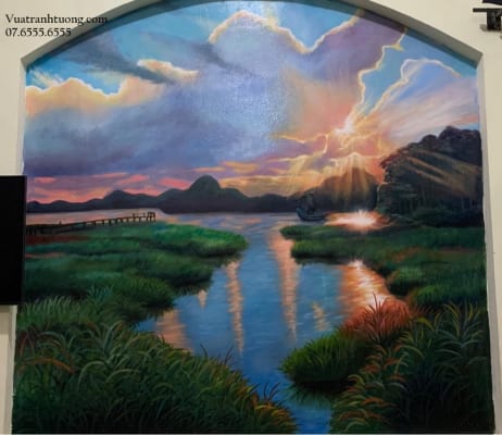 Vẽ Trang Tường Bằng Màu Acrylic