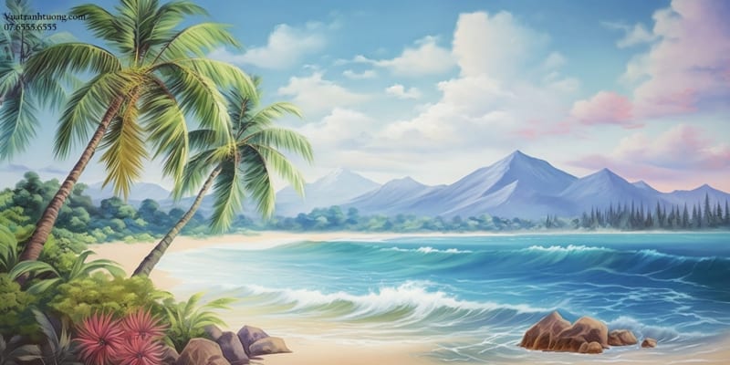 Vẽ Trang Tường Bằng Màu Acrylic