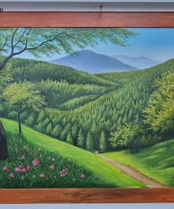 Vẽ Tranh Phong Cảnh Trên Tường