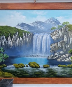 Vẽ Tranh Phong Cảnh Trên Tường