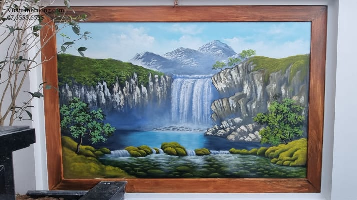 Vẽ Tranh Phong Cảnh Trên Tường