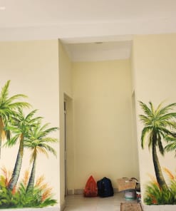 Vẽ Tranh Trung Tâm Ngoại Ngữ
