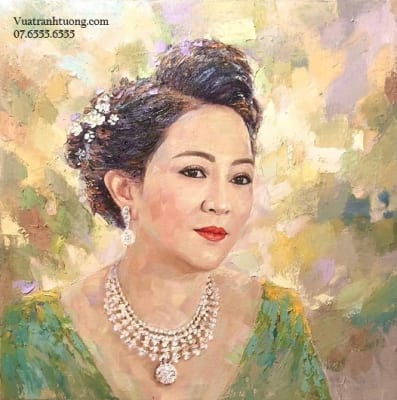 Vẽ Tranh Tường Chân Dung