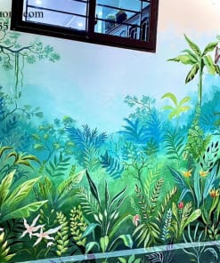 Vẽ Tranh Tường Cho Spa