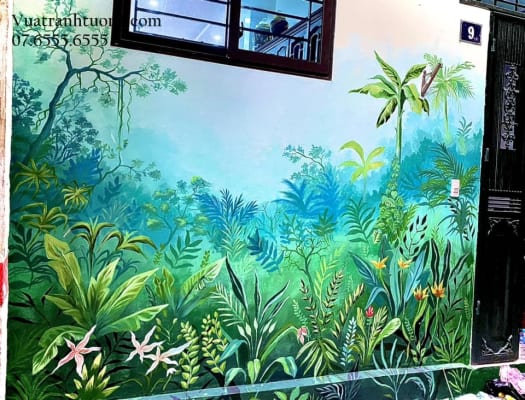 Vẽ Tranh Tường Cho Spa