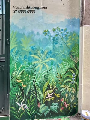 Vẽ Tranh Tường Cho Spa