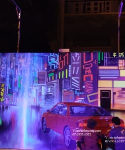 Vẽ Tranh Tường Dạ Quang