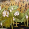 Vẽ Tranh Tường Hình Bông Sen