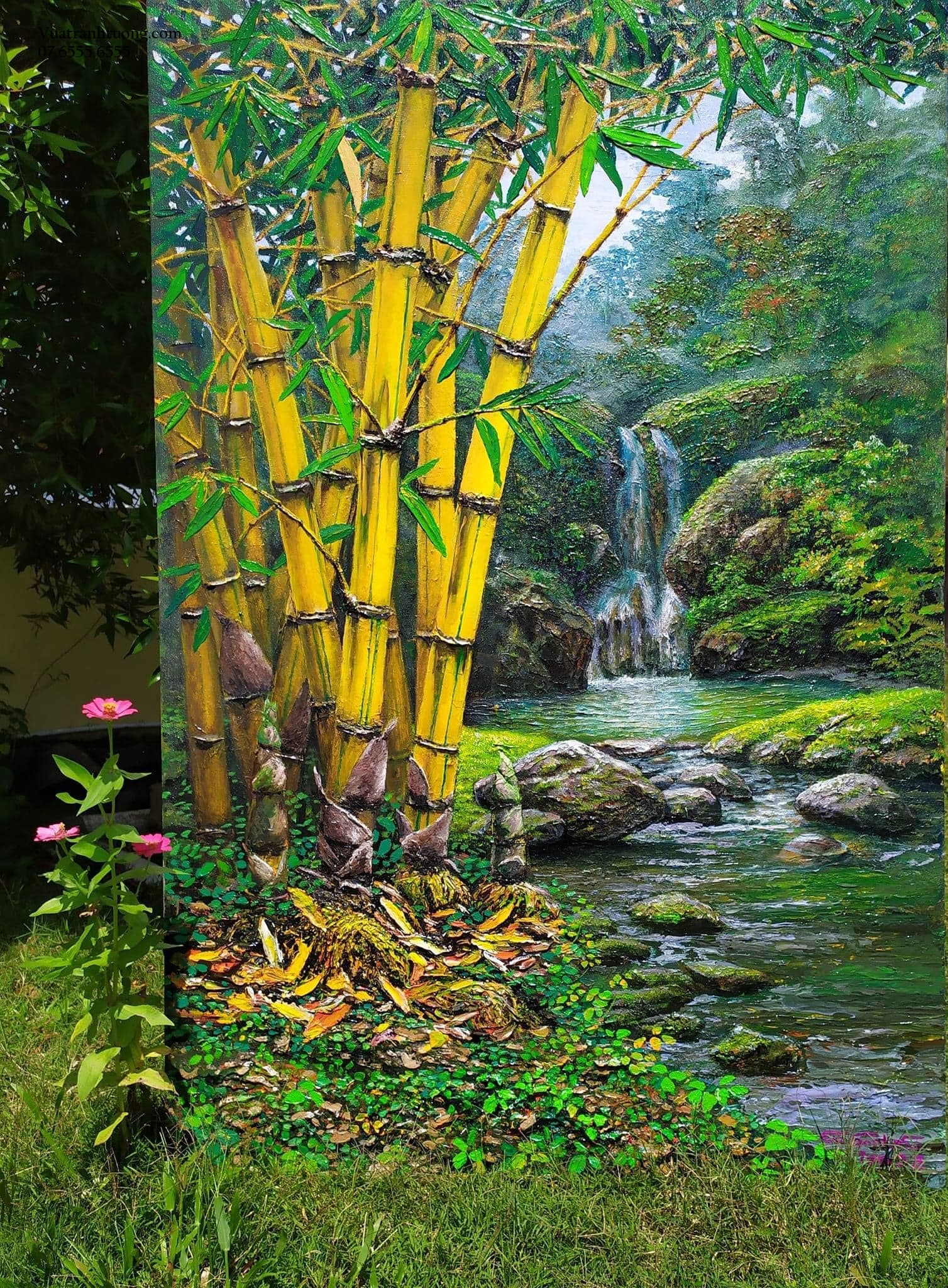ve-tranh-tuong-khach-san-2 Vẽ Tranh Tường Khách Sạn