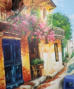 Vẽ Tranh Tường Phong Cảnh Đẹp