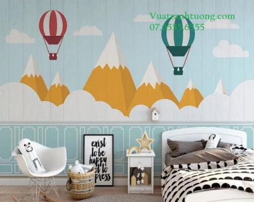 Vẽ Tranh Tường Phòng Ngủ Cho Bé