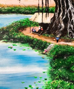 Vẽ Tranh Tường Quán Barber