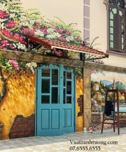 Vẽ Tranh Tường Sân Vườn