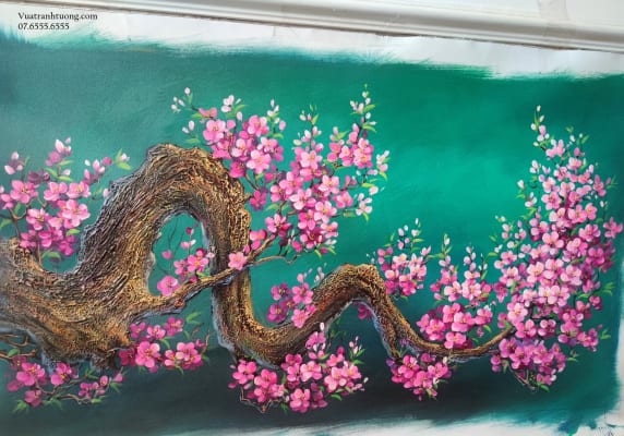 Vẽ Tranh Tường Tết
