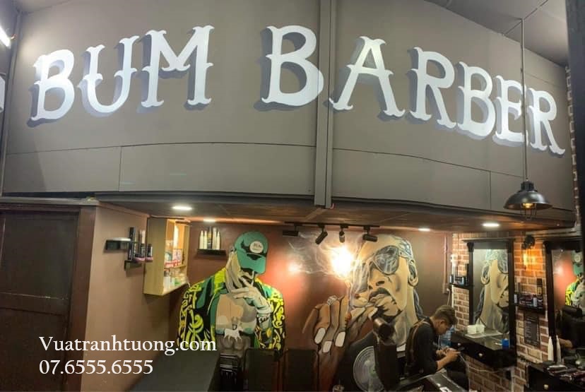 ve-tranh-tuong-tiem-hot-toc-barber-shop-2 Vẽ Tranh Tường Tiệm Hớt Tóc Barber shop