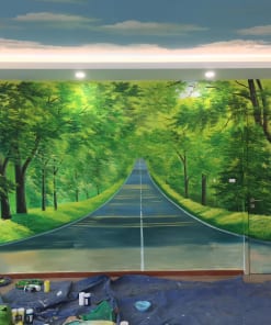 Vẽ Tranh Tường Trung Tâm Tiếng Anh