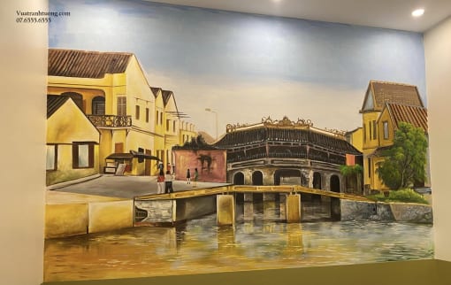 Vẽ Tranh Tường Văn Phòng Công Ty Tại Hà Nội